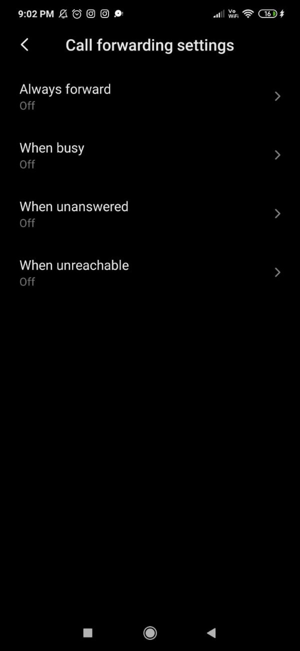 Call Forwarding In Redmi Note 5 Pro