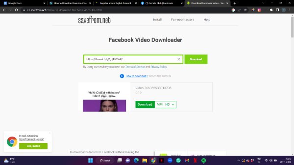 Download Facebook Group Videos