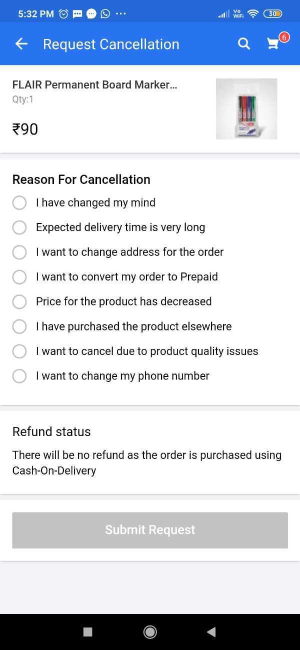 How Can I Cancel My Order In Flipkart After Shipping