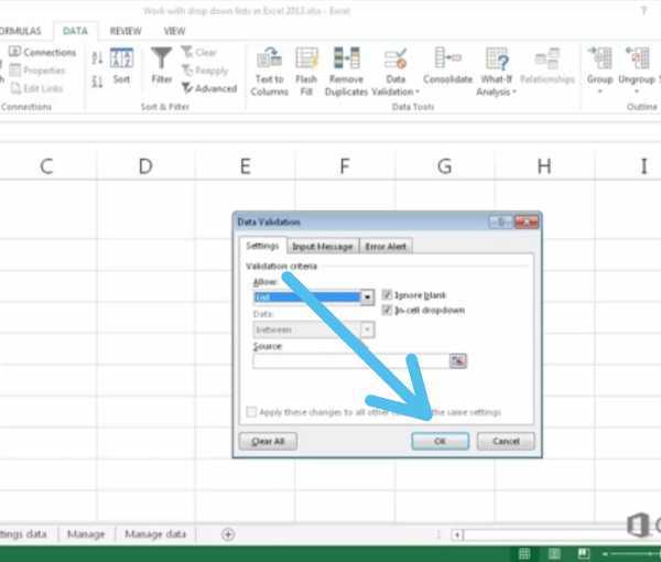 How To Add Drop Down Filter In Excel With Color