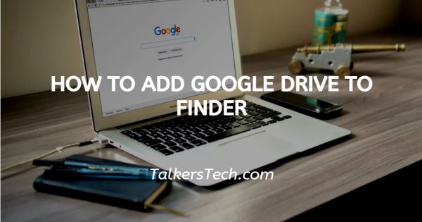 how to add google drive to favorites in finder