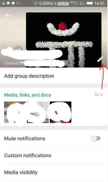 How to add profile picture in WhatsApp group