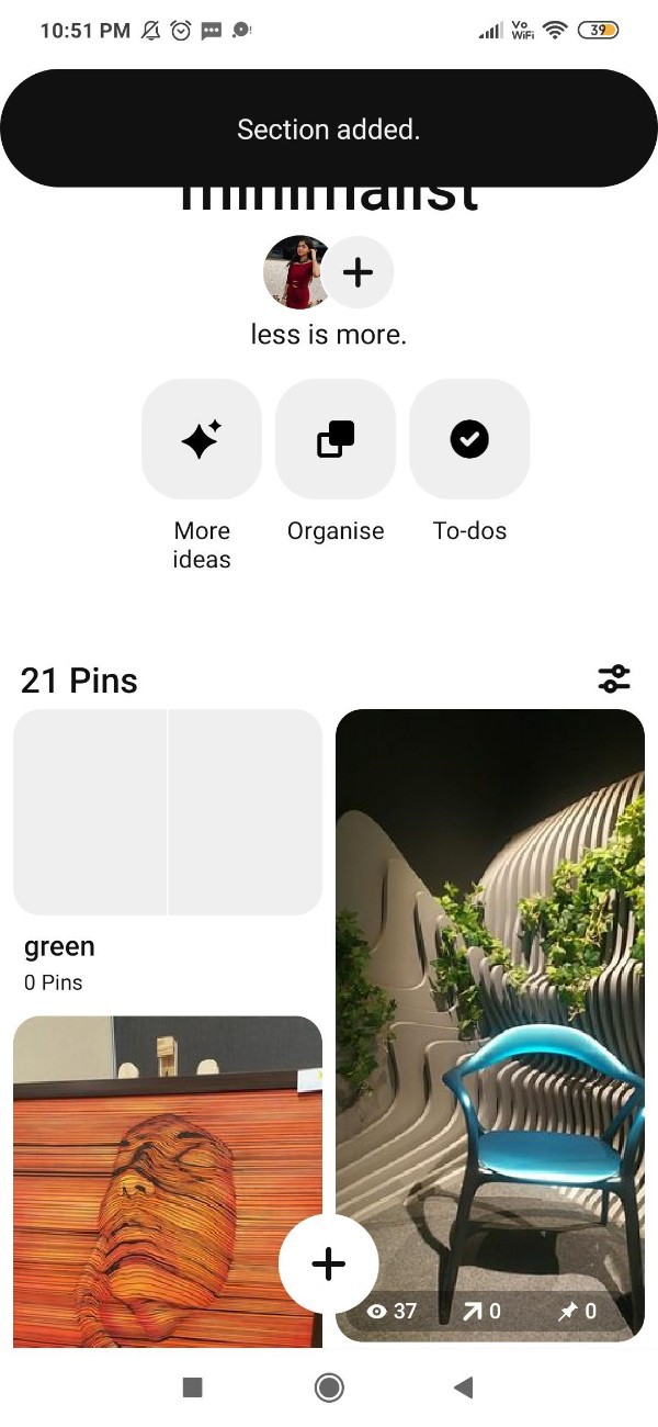 How To Add Sections To Pinterest Boards
