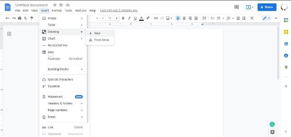 How To Add Shapes In Google Docs