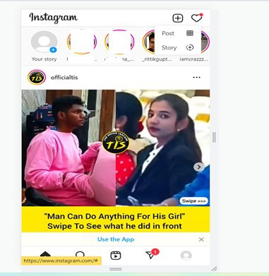 How To Add Story On Instagram From PC