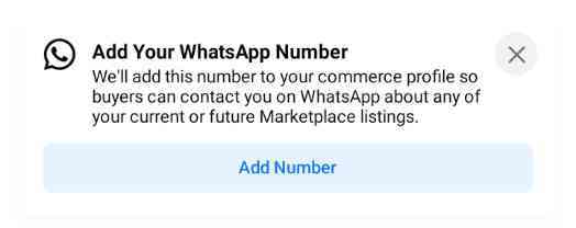 How To Add WhatsApp Number In Facebook Marketplace