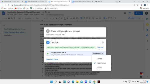 How To Be Anonymous On Google Docs
