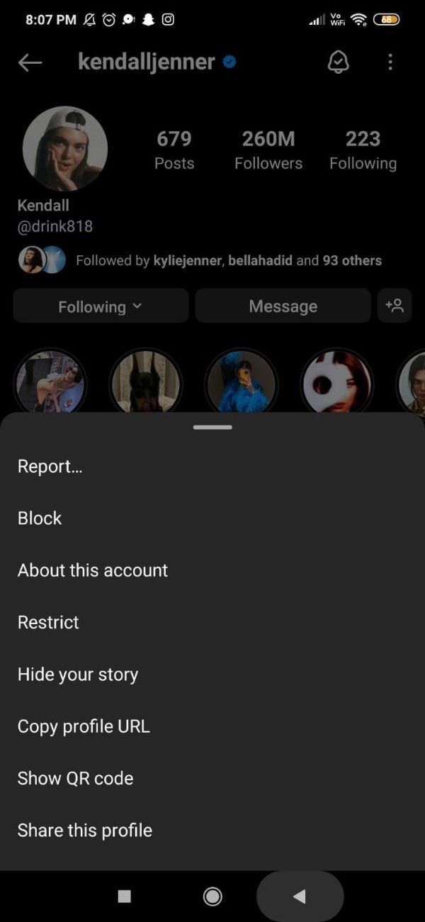 How To Block Instagram Account