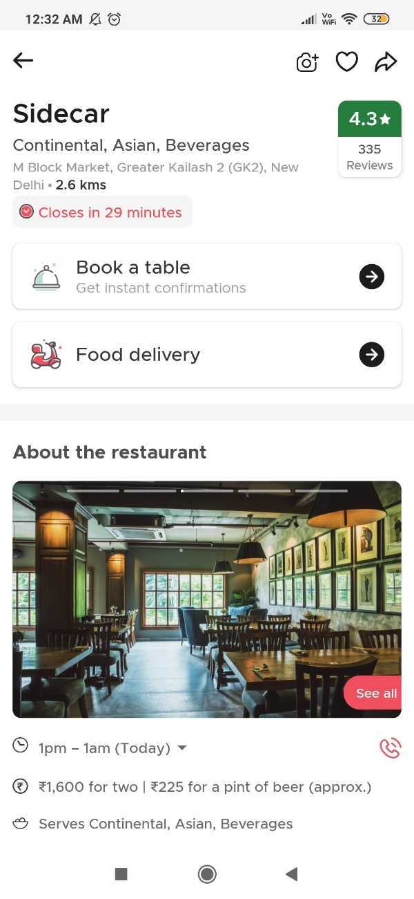 How To Book A Table On Zomato