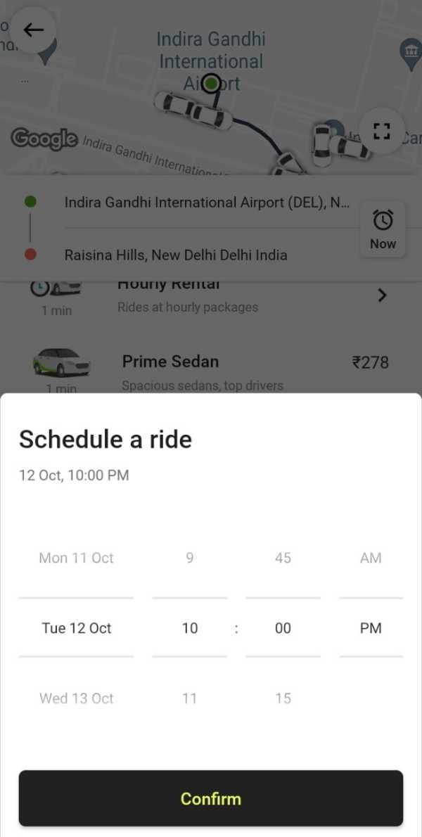 How To Book Ola Cab In Advance