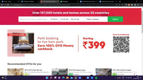 How To Book Rooms In OYO