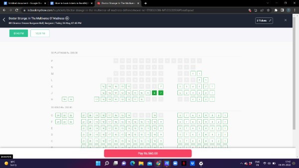 How To Book Tickets In BookMyShow