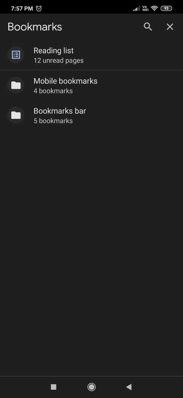 How To Bookmark In Chrome Android