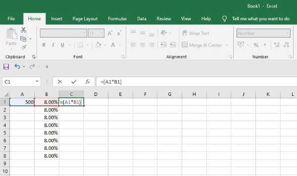 How To Calculate Percentage Of A Number In Excel