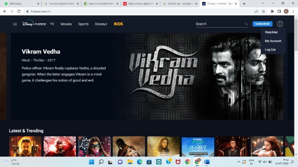 How To Cancel Hotstar Vip Subscription