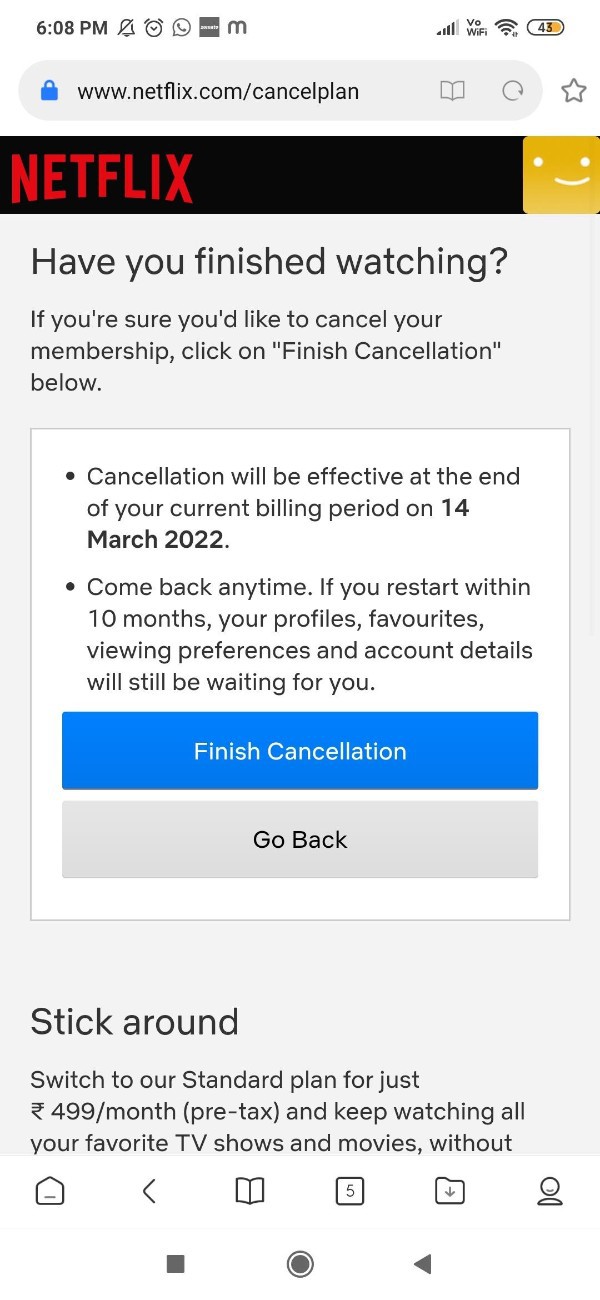 How To Cancel Netflix Subscription On Phone