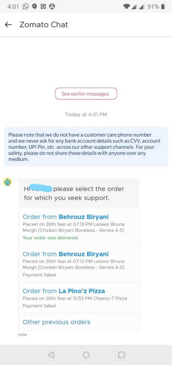 How To Cancel Order In Zomato