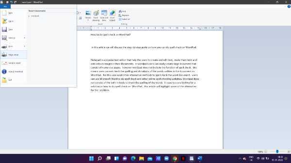 how-to-change-margins-in-wordpad