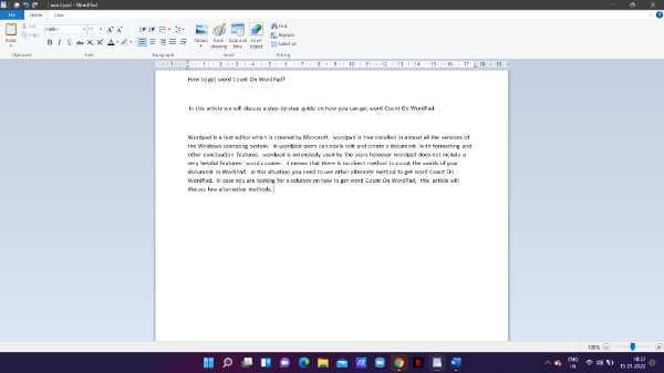 How To Change Margins In WordPad