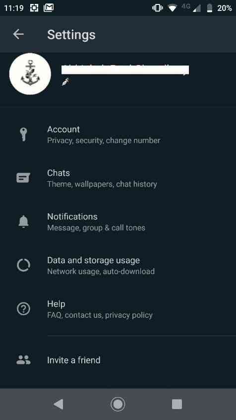 How to check blocked contacts in WhatsApp