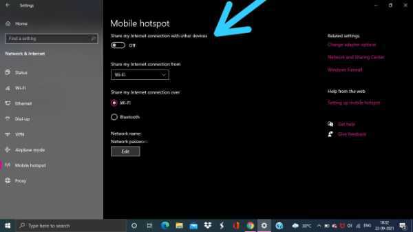 How To Connect Mobile Hotspot To Laptop Windows 10
