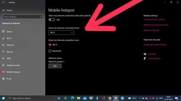 How To Connect Mobile Hotspot To Laptop Windows 10