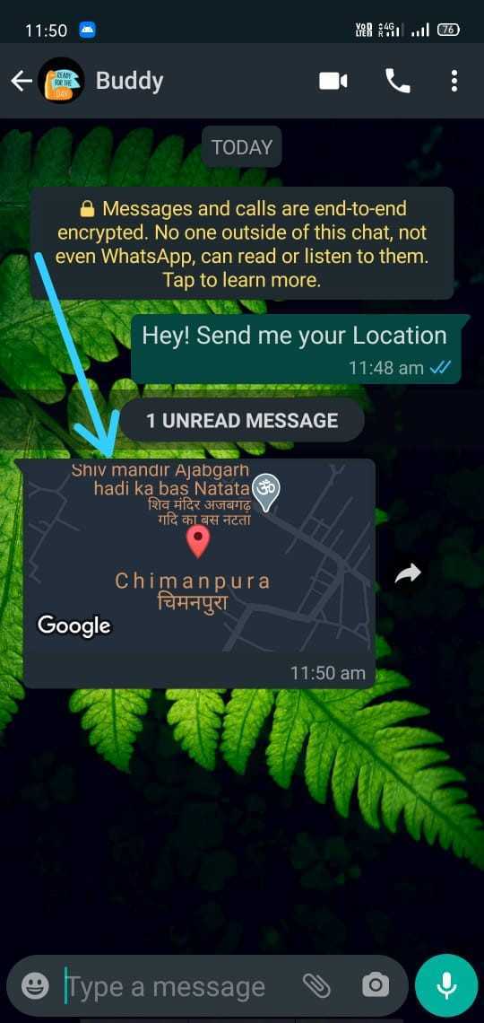 How To Copy Location From WhatsApp To Ola