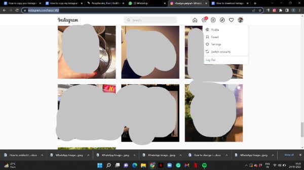 How To Copy Your Instagram Profile Link