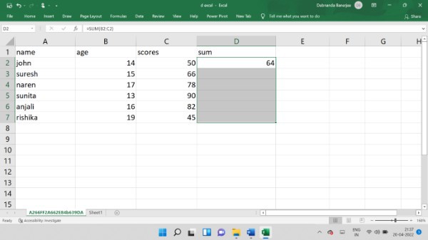 How To Create A Formula In Excel For Multiple Cells