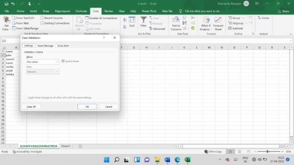 How To Create Drop-Down List In Excel 2016
