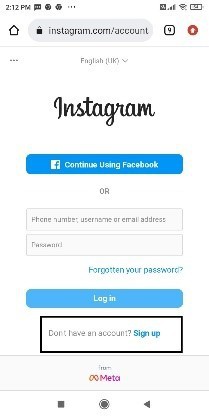 How To Create Instagram Account Without Phone Number