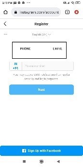 How To Create Instagram Account Without Phone Number