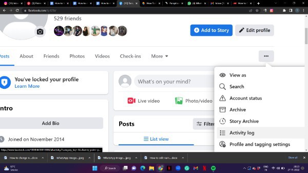 How To Delete Activity Log On Facebook