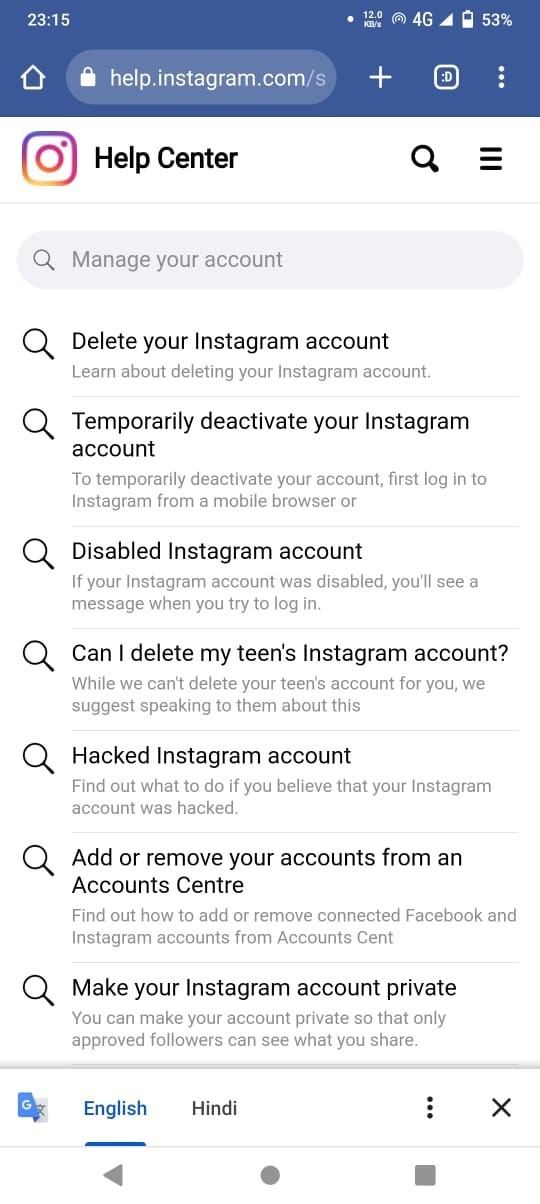 How To Delete Instagram Account On Phone