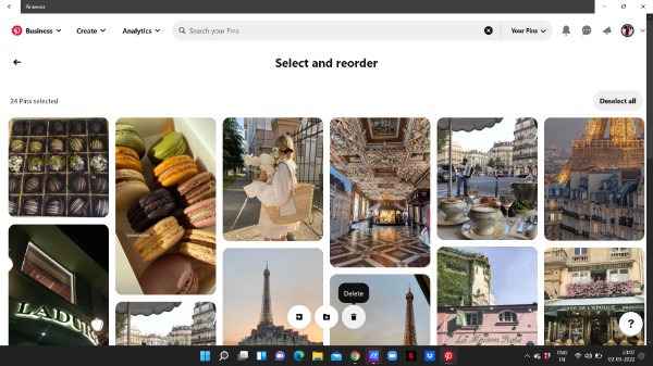 How To Delete Multiple Pins On Pinterest