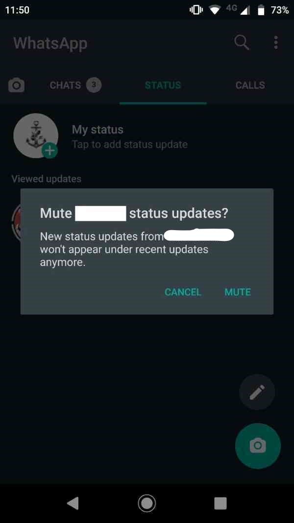 how-to-delete-muted-status-in-whatsapp