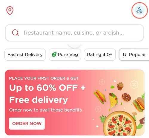 How To Delete Order History From Zomato