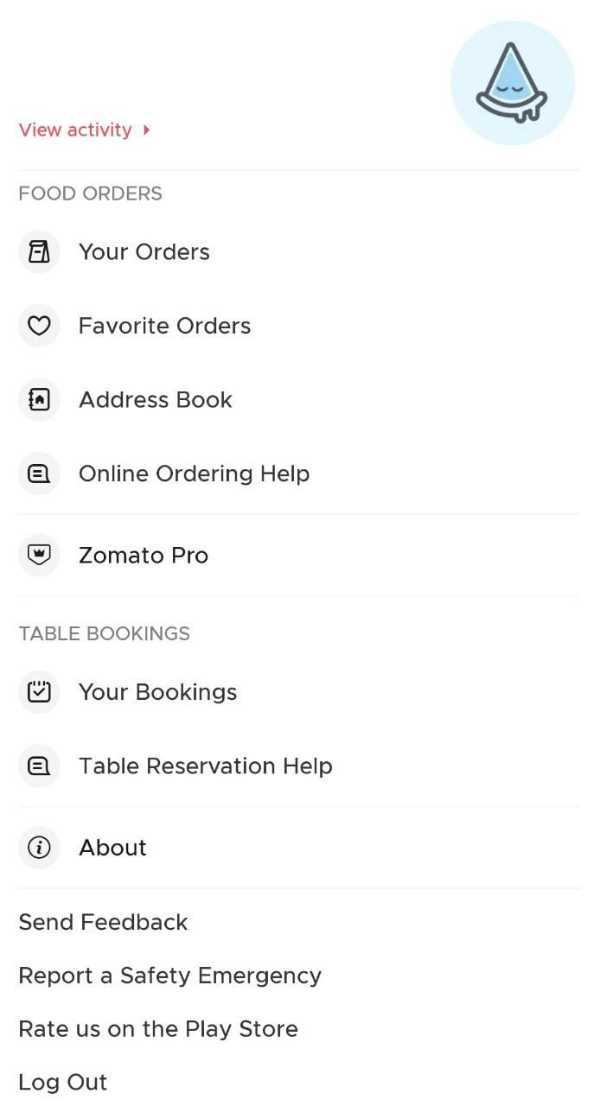 How To Delete Order History From Zomato