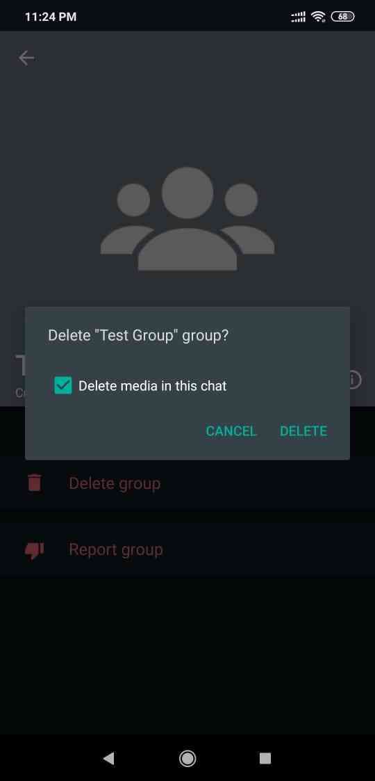 How to delete WhatsApp group for everyone