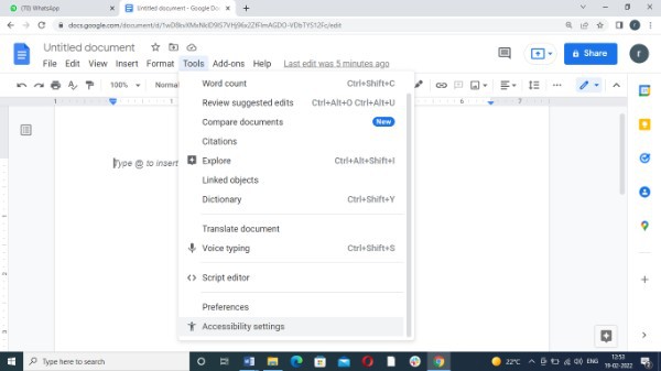 How To Do Text To Speech On Google Docs