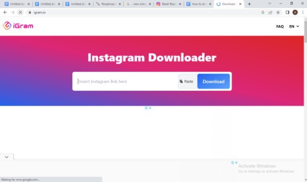 How To Download Instagram Videos On PC