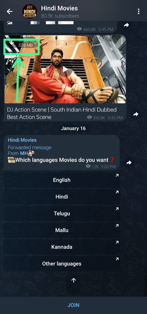 How To Download Movie From Telegram