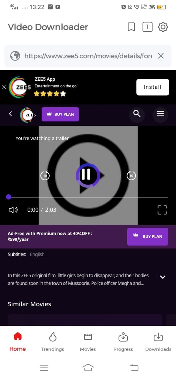 How To Download ZEE5 Premium Videos For Free