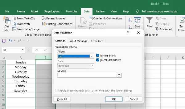 How To Edit Drop-Down List In Excel 2016