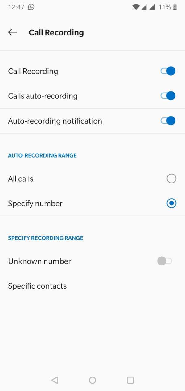 How To Enable Call Recording In OnePlus 6