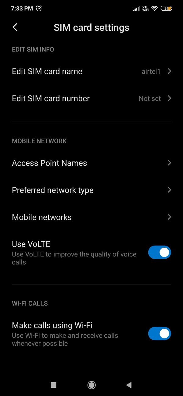 How To Enable Volte In Airtel 4g Sim
