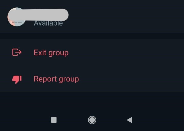 How To Exit WhatsApp Group