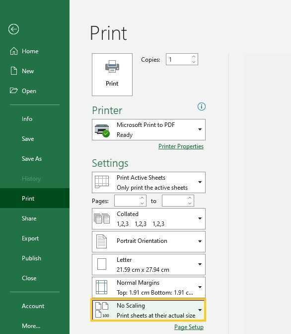 How To Fit All Columns In Excel On One Page