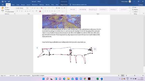How To Free Draw In Word