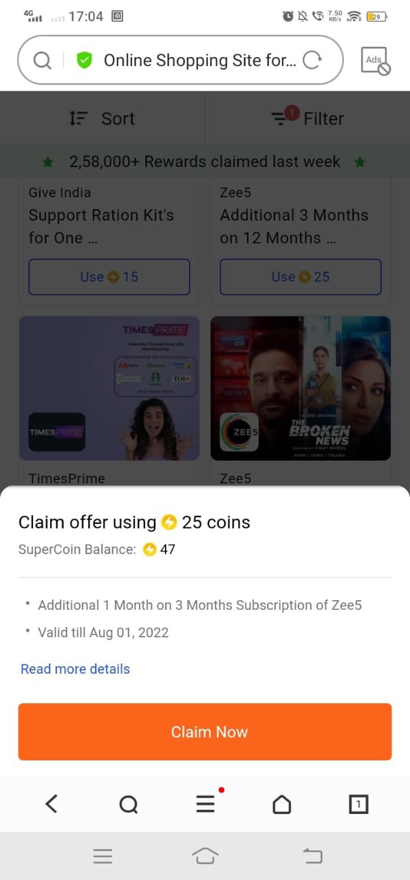 How To Get Free Subscription Of Zee5